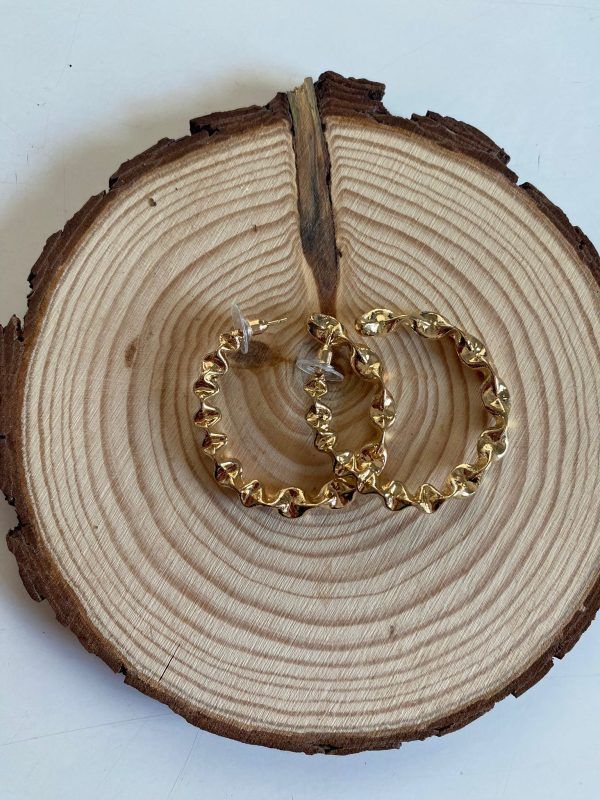 Pendientes aros dorados.Comprar pendientes aros. Gabalda17