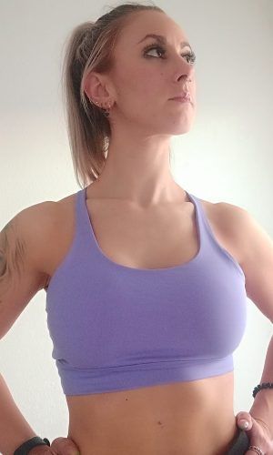 Top deporte cruzado. Comprar top de deporte de chica.Gabalda17