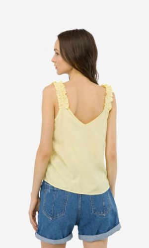 Top volante hombro tiffosi.Comprar top con volante. Gabalda17