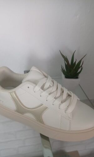 Zapatillas blancas y suela beige mujerComprar zapatilla.Gabalda17