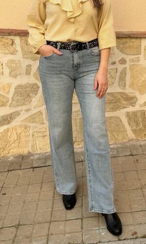 Vaquero wide leg talle alto.Comprar vaquero wide leg.Gabalda17