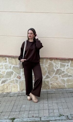 Conjunto casual beige. Comprar conjunto casual de chica.Gabalda