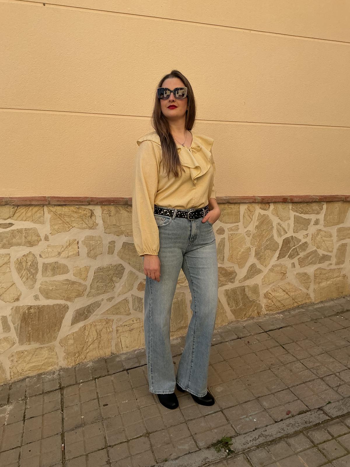 Vaquero wide leg talle alto.Comprar vaquero wide leg.Gabalda17 Vaquero wide leg talle alto.Comprar vaquero wide leg.Gabalda17