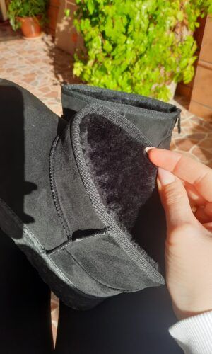 Botas negras de pelo.Comprar botas australianas mujer.Gabalda17